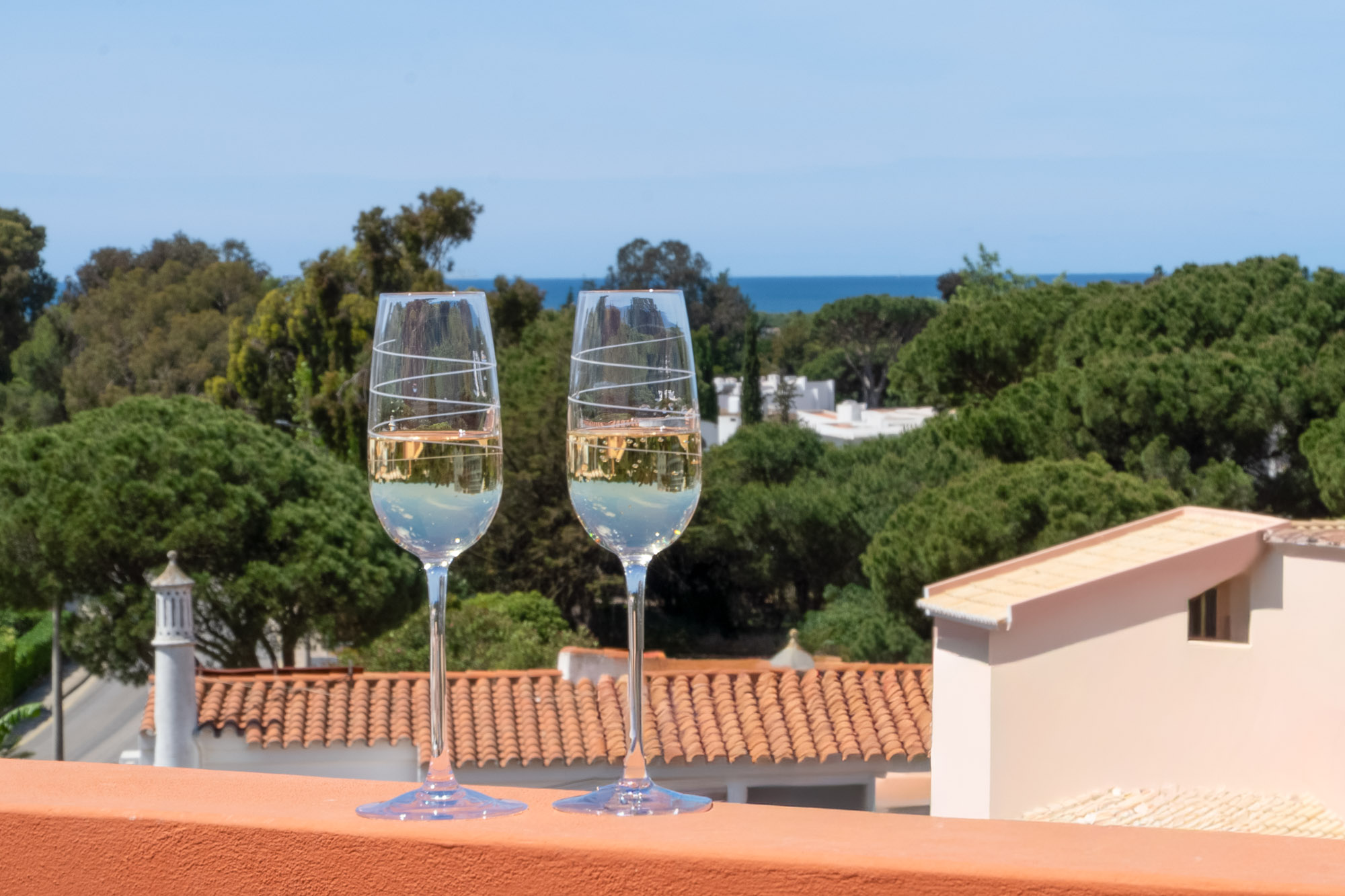 Drinks overlooking Vilamoura
