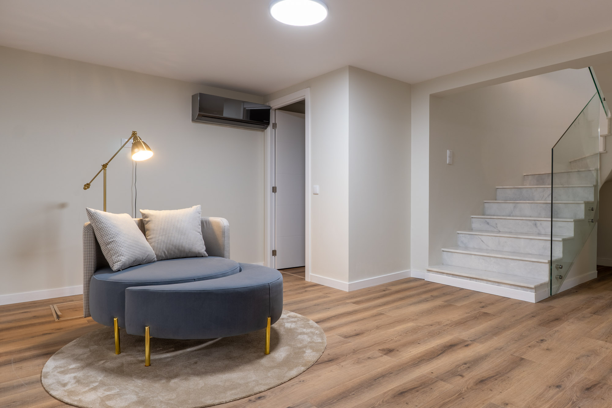 Villa Sitting Area and Stairs